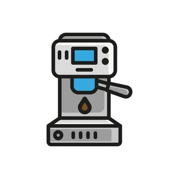 Coffee maker icon vector design templates simple and modern Stock Illustration