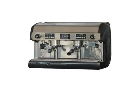 Coffee maker isolated on white background Foto stock