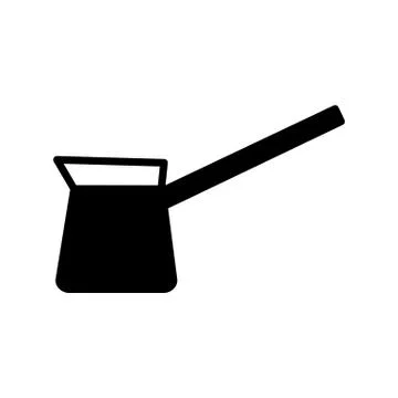 Coffee maker simple flat style vector icon Stockillustratie