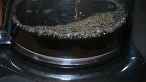 Coffee maker timelaps Stock Footage 138900499