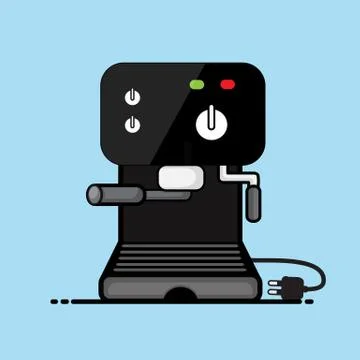 Coffee maker vector design . Stock Illustration
