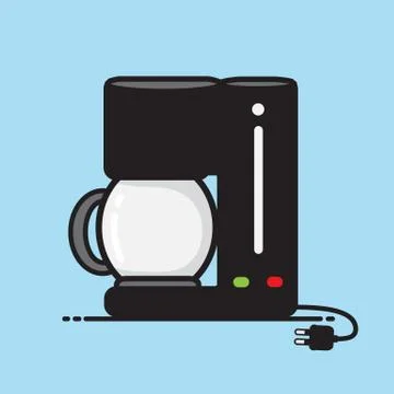 Coffee maker vector design . Stock Illustration