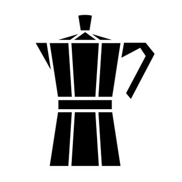 Coffee maker. Vector illustration Stock Illustration