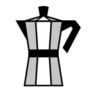 Coffee maker. Vector illustration Stock Illustration