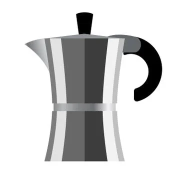 Coffee maker. Vector illustration Stock Illustration
