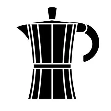 Coffee maker. Vector illustration Stock Illustration