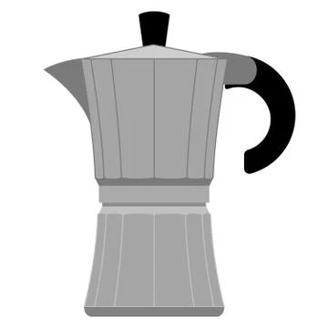Coffee maker. Vector illustration Stock Illustration
