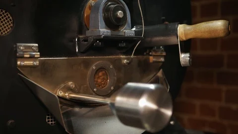 Coffee making machine is working. Stock Footage 111065605