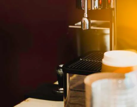 Coffee making Stock Photos