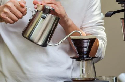 Coffee man Stock Photos