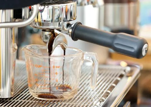 Coffee manchine Stock Photos