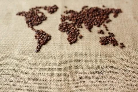 Coffee map Photos