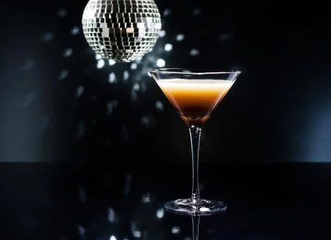 Coffee martini Stock Photos