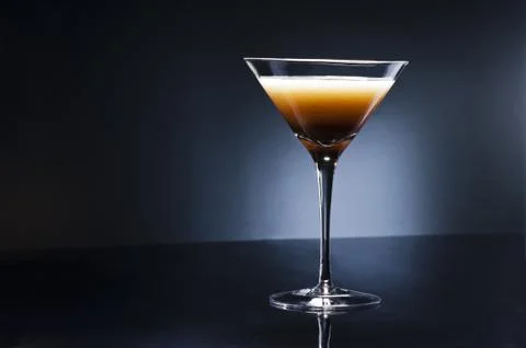 Coffee martini Stock Photos
