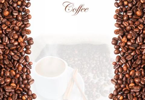 Coffee menu. Stock Photos