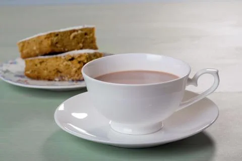 Coffee with milk Stock Photos