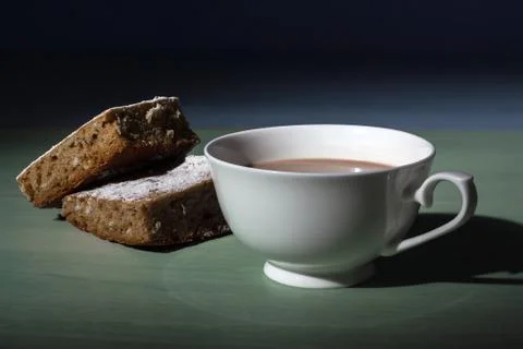 Coffee with milk Stock Photos