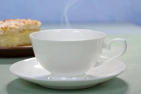 Coffee with milk Stock Photos