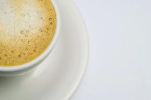 Coffee with milk Stock Photos