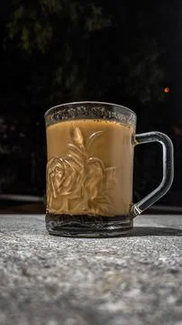 Coffee milk Stock Photos