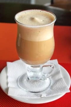 Coffee milkshake Stock Photos