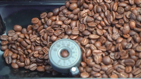 Coffee mill coffee machine Video stock 81952065