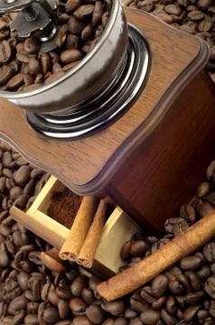 Coffee mill Stock Photos