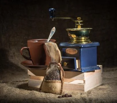 Coffee mill Stock Photos