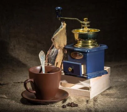 Coffee mill Stock Photos
