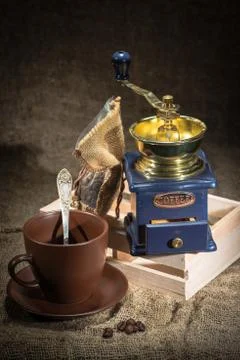 Coffee mill Stock Photos
