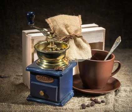 Coffee mill Stockfoto's