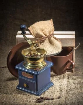Coffee mill Stock Photos