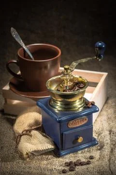 Coffee mill Stock Photos