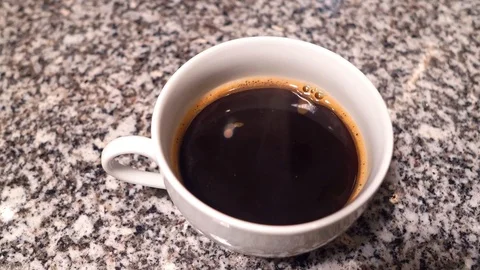 Coffee in the morning Stock-Footage 90762296