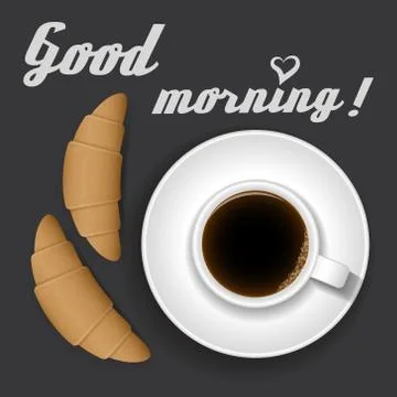 Coffee morning Stock Illustration