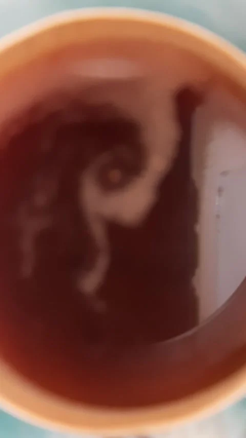 Coffee Motion, Vertical Footage Video stock 249078541