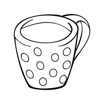Coffee mug 1 Stock Illustration
