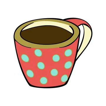 Coffee mug 2 Иллюстрация
