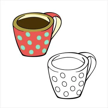 Coffee mug 3 Иллюстрация