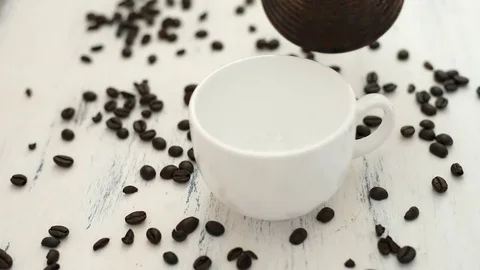 Coffee mug Stock Footage 74307360