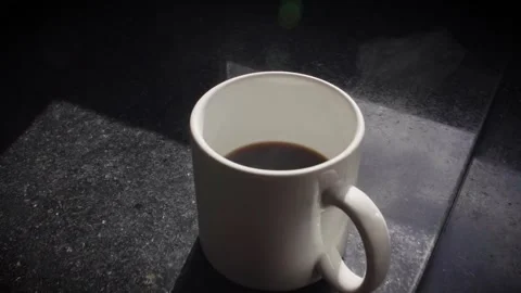 Coffee mug Stock Footage 296603719