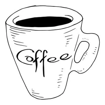 Coffee mug icon. Stock Illustration
