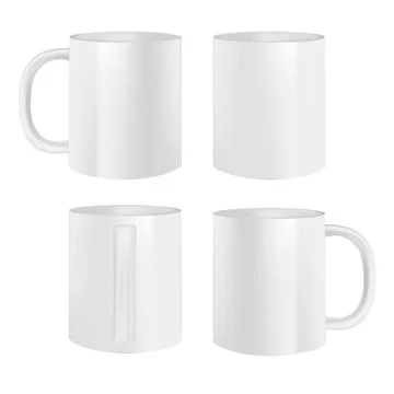 Coffee Mug Isolated Stock Illustration