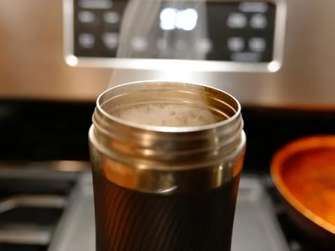Coffee Mug steam Stock Photos