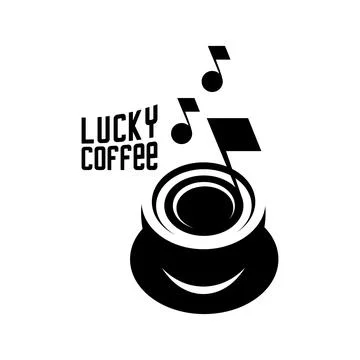 COFFEE MUSIC Stock Illustration