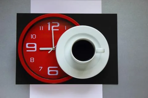 Coffee at nine Stock Photos