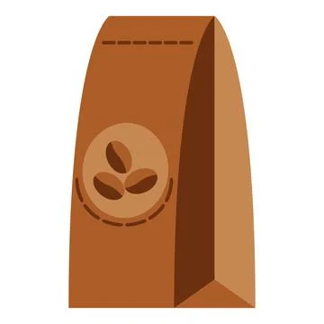 Coffee Packaging Bag. coffee cup and hot drink mug vector symbols. Coffee s.. 스톡 일러스트