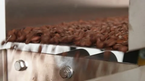 Coffee packaging dosing machine - production Stock-Footage 201304470