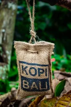 Coffee packaging Foto stock