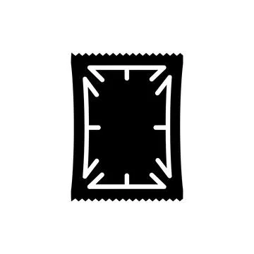 Coffee Packet Packaging Icon Stock Illustration